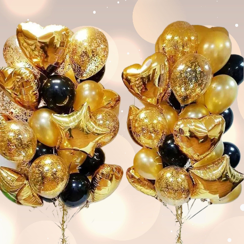 Фонтан из 50 шаров