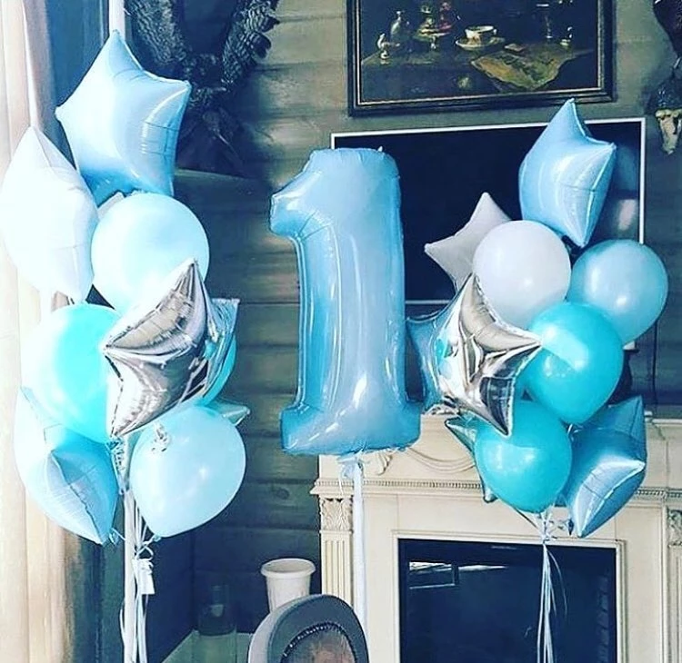 Воздушные шары на 1 год мальчику