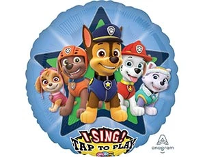 Музыкальный шарик Щенячий Патруль