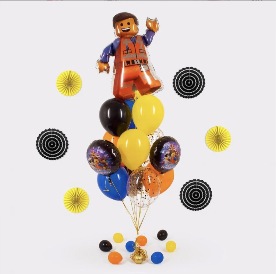 Букет из шариков «Лего фильм»