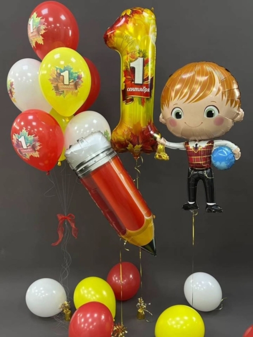 Композиция «Юный ученик познает мир»
