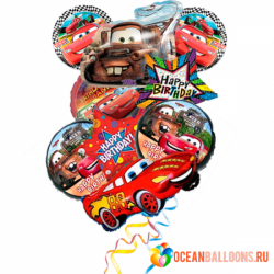 Букет шаров Тачки